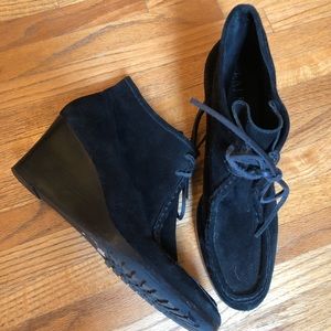 Ralph Lauren Wedge Booties